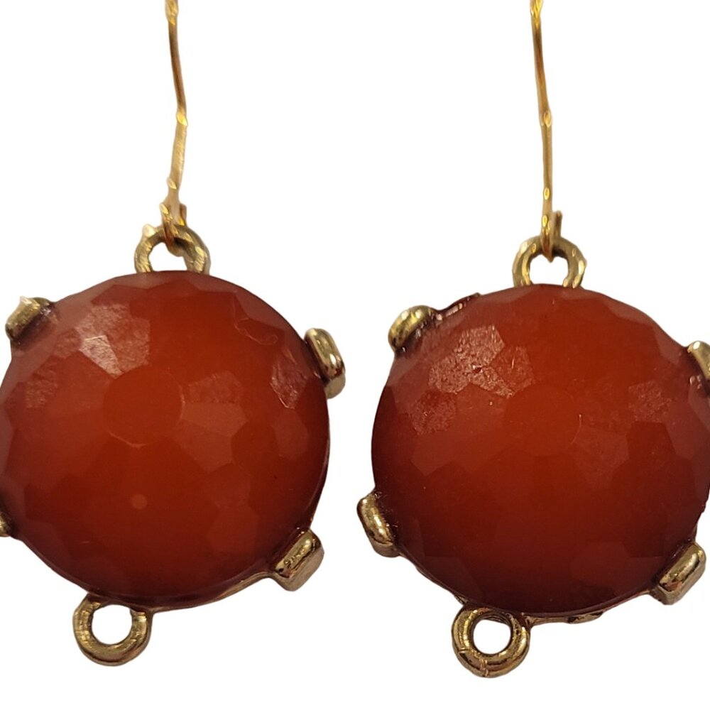 Chili Red Large Bubble Earrings